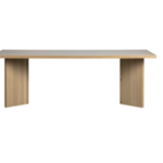 Eettafel 220 x 90 cm, Vtwonen, Angle, Bruin